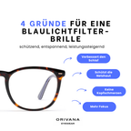BLAULICHTFILTERBRILLE | PARIS F3005